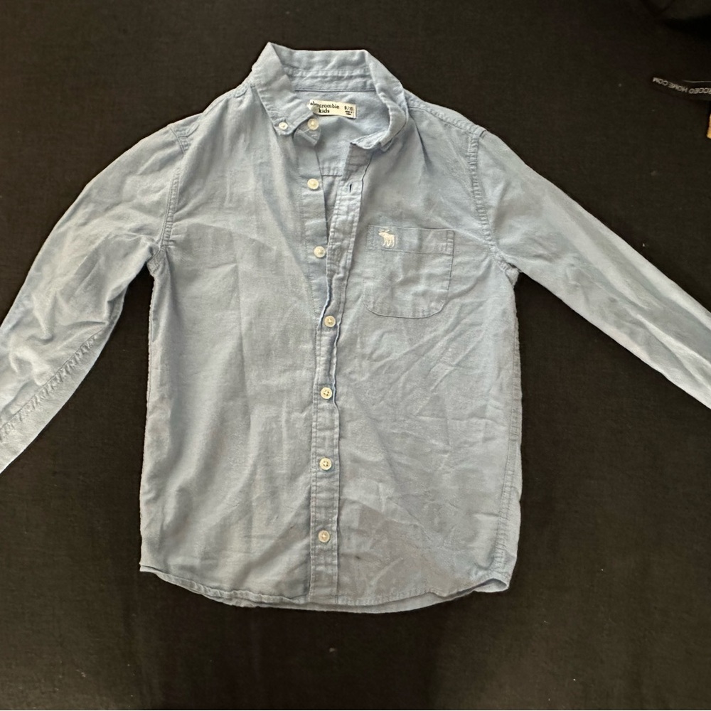 Abercrombie light Blue Button-Up Shirt